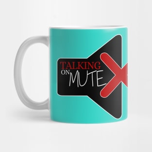 Talking on Mute - Computer Icon No 2 Mug